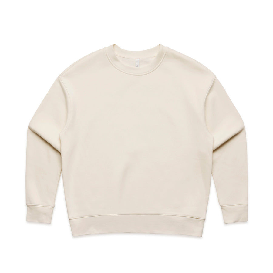 Women's Relaxed Crew | Arena Custom Blanks - Arena Prints - Front - Ecru - Cream