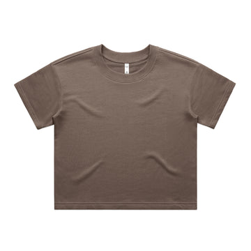 Women's Terry Tee | Arena Custom Blanks - Arena Prints - Front - Musk - Brown