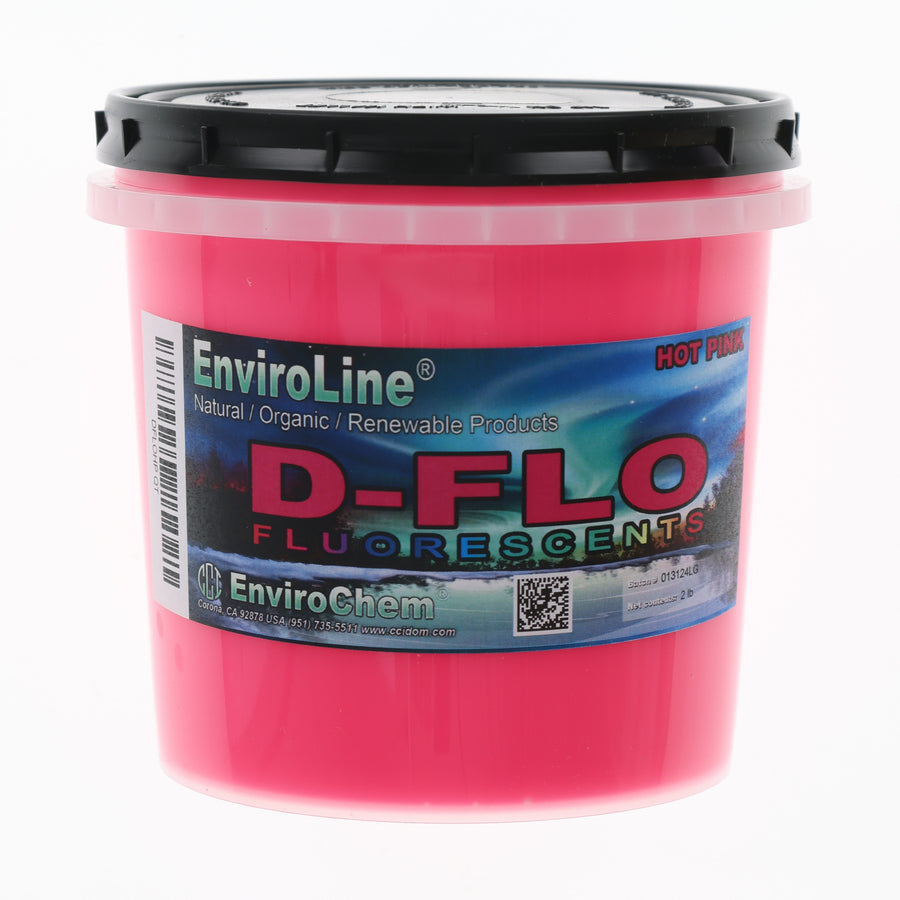 D-FLO® Hot Pink Water-Based Discharge Ink - Arena Prints - Inks