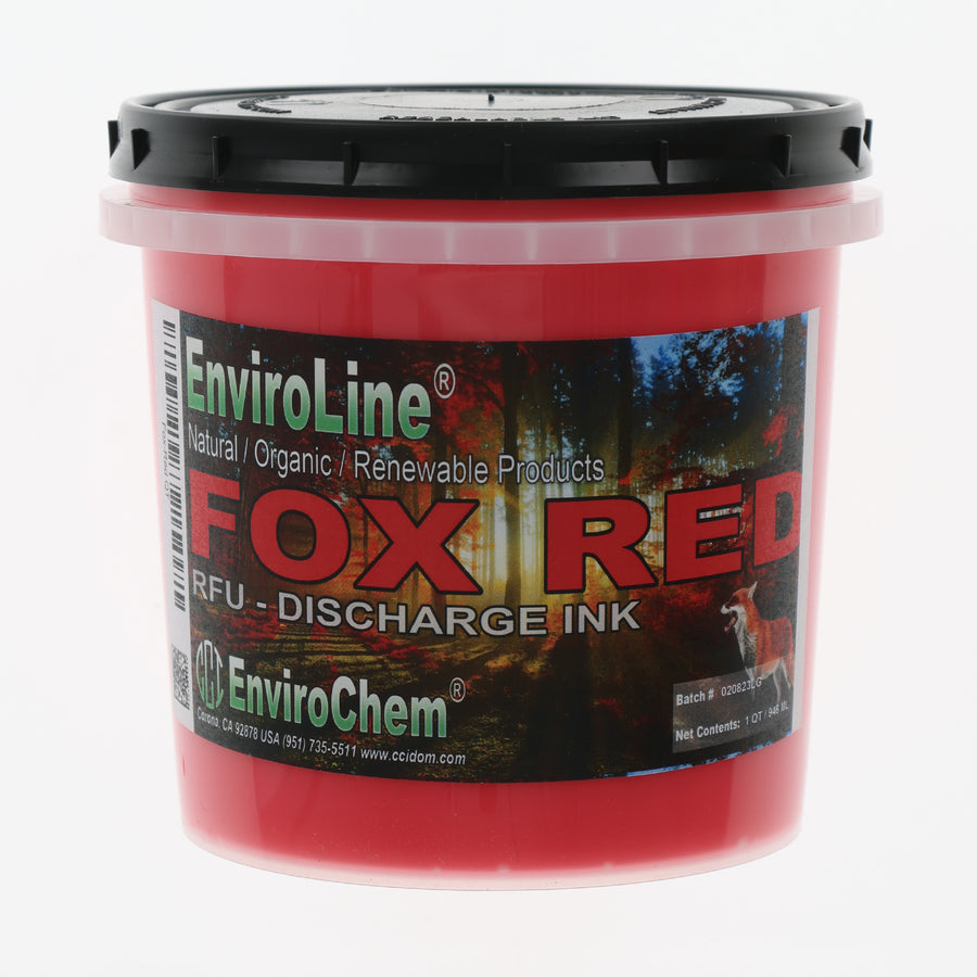 EnviroLine® Fox Red Discharge Ink - Arena Prints - Red