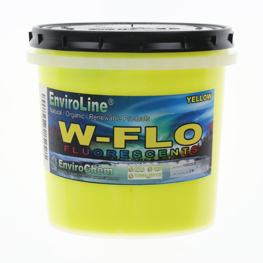 W-FLO Yellow Water-Based Ink