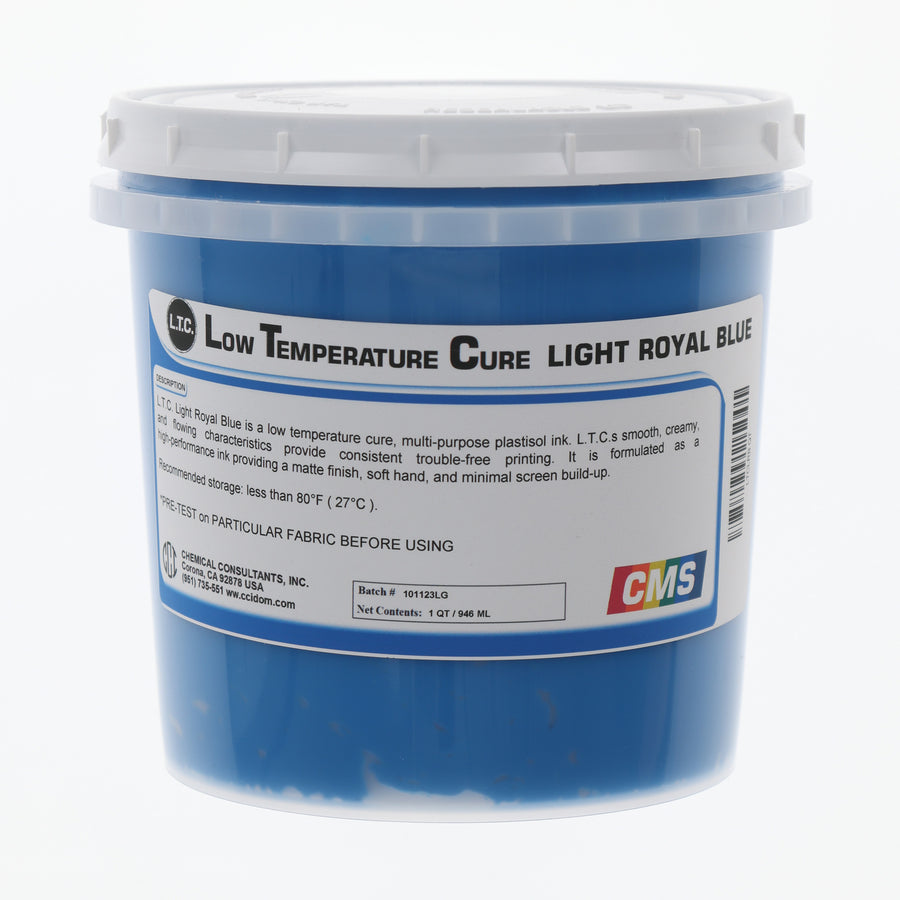 L.T.C. Light Royal Blue Plastisol Ink