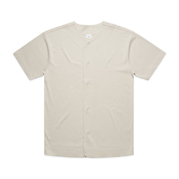 Men's Heavy Baseball Jersey | Arena Custom Blanks - Arena Prints - Front - Bone - Cream