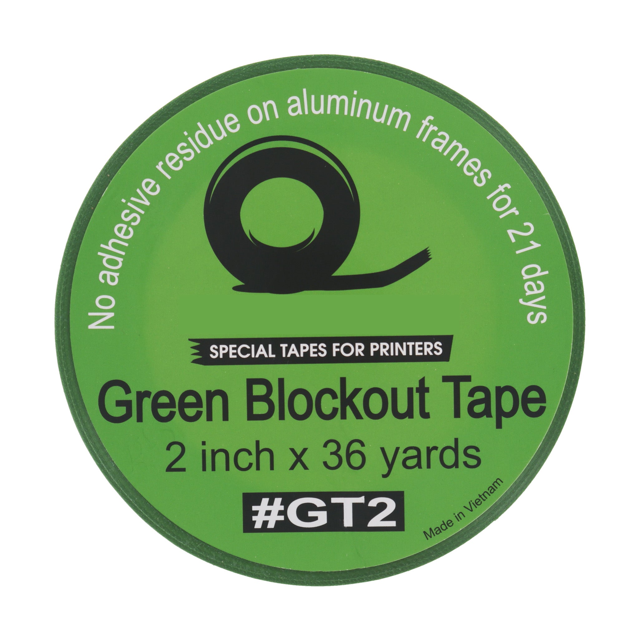 Green Blockout Tape (Single Roll) — component included in this kit