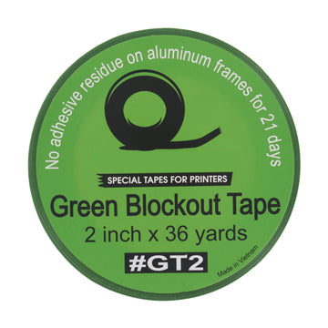 Green Blockout Tape (Single Roll) - Arena Prints - Add On, ink handling products, shareable, Supplies - 