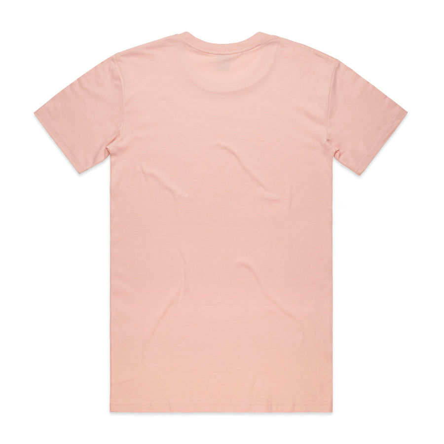 Men's Staple Tee | Arena Custom Blanks - Arena Prints - Back - Pale Pink - Pink