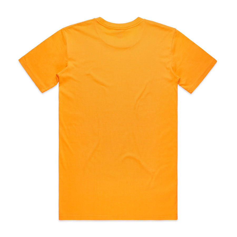 Men's Staple Tee | Arena Custom Blanks - Arena Prints - Back - Gold - Yellow