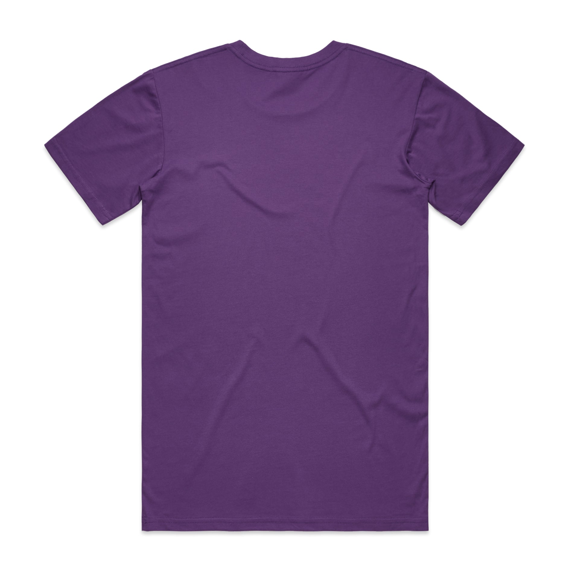 Men's Staple Tee | Arena Custom Blanks - Arena Prints - Back - Purple