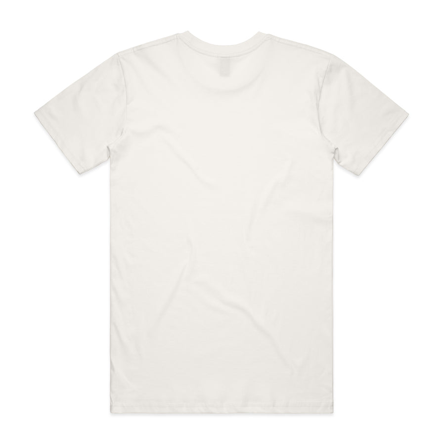 Men's Staple Tee | Arena Custom Blanks - Arena Prints - Back - Natural - White