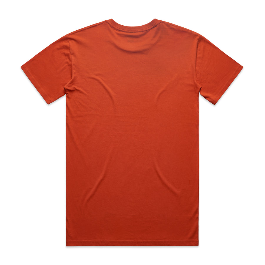 Men's Staple Tee | Arena Custom Blanks - Arena Prints - Back - Autumn -  Orange