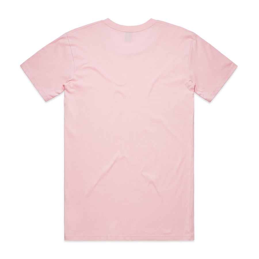 Men's Staple Tee | Arena Custom Blanks - Arena Prints - Back - Pink