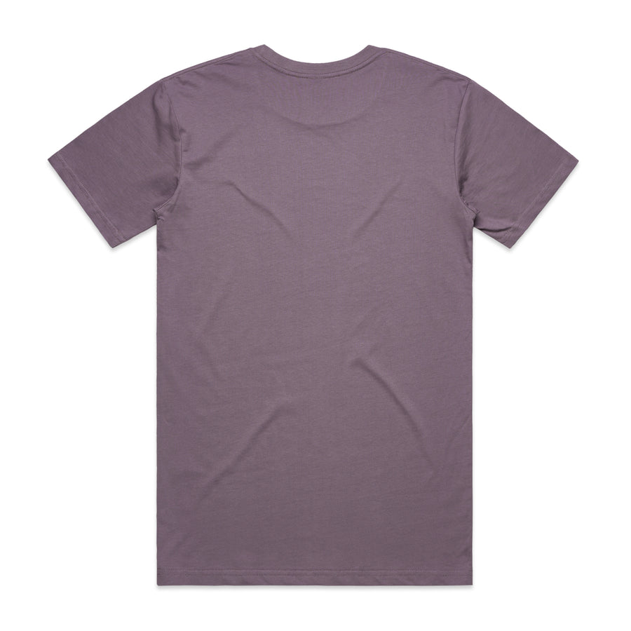 Men's Staple Tee | Arena Custom Blanks - Arena Prints - Back - Mauve - Purple