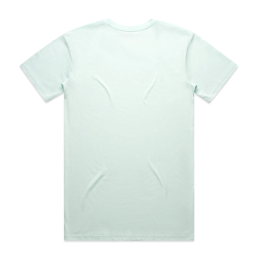 Men's Staple Tee | Arena Custom Blanks - Arena Prints - Back - Seafoam - Blue