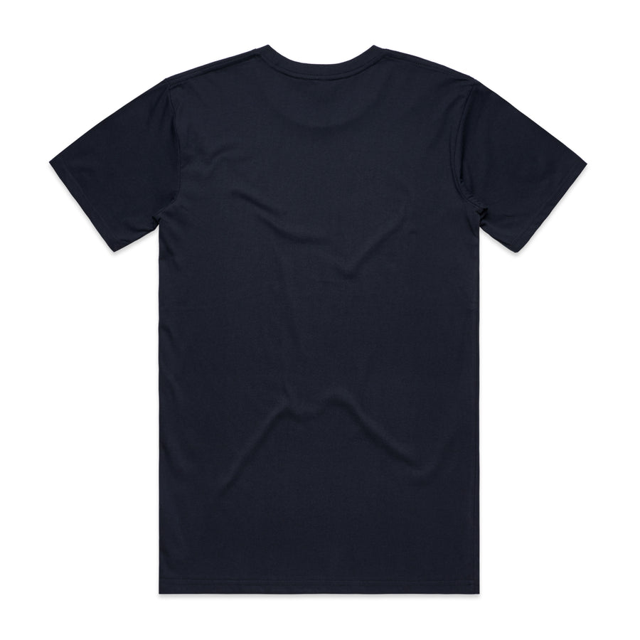 Men's Staple Tee | Arena Custom Blanks - Arena Prints - Back - Navy - Blue