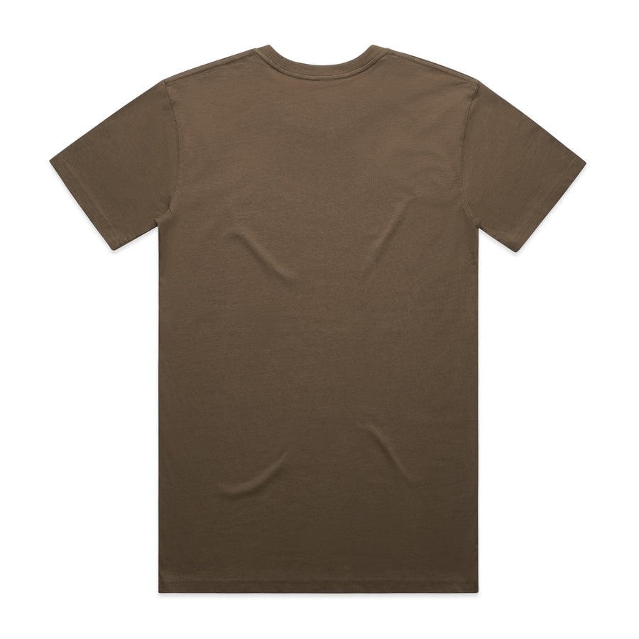 Men's Staple Tee | Arena Custom Blanks - Arena Prints - Back - Walnut - Brown 