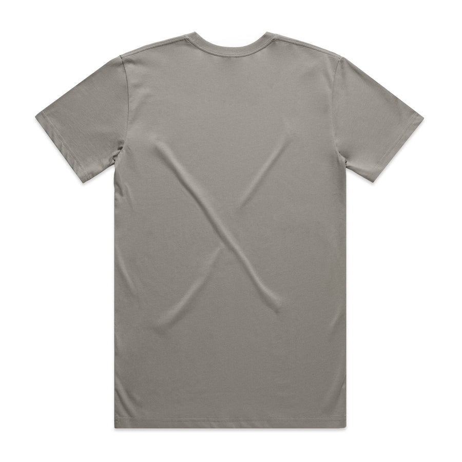 Men's Staple Tee | Arena Custom Blanks - Arena Prints - Back - Granite - Grey 