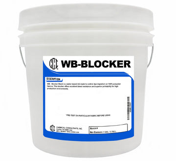 WB-Blocker Water Base Dye Blocker - Arena Prints - 1 Gallon, 1 Pint, 1 Quart, Additive, Bases Additives and Modifiers, CCI, Matte, Polyester, Water Base Inks, Waterbased Discharge/Specialty Inks & Modifiers - Inks
