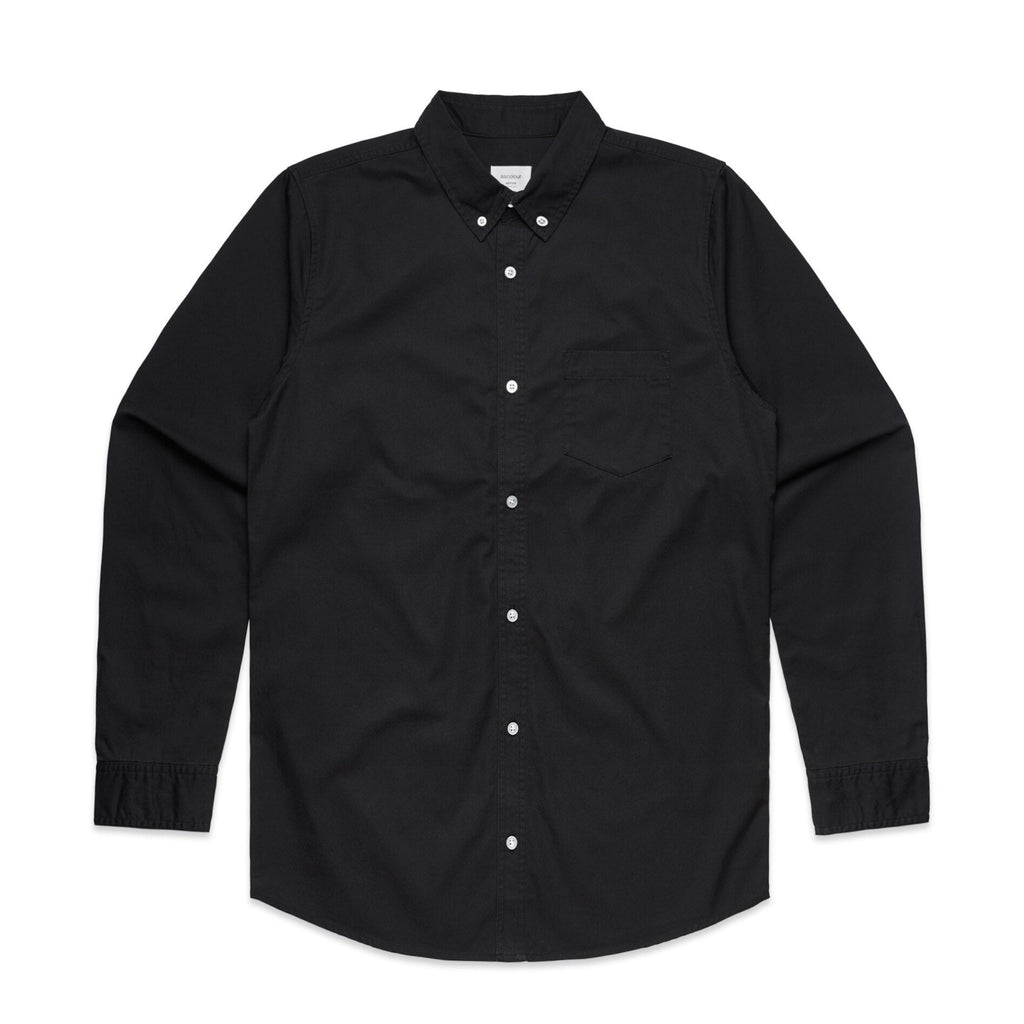 Men's Denim Wash Button Down | Custom Blanks - Band Merch and On-Demand Designer Shirts