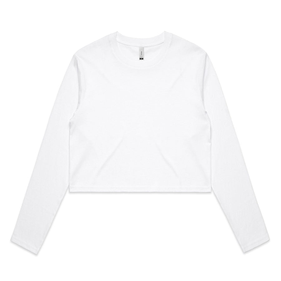 Women's Crop Long Sleeve Tee Shirt |Arena Custom Blanks - Arena Prints - 