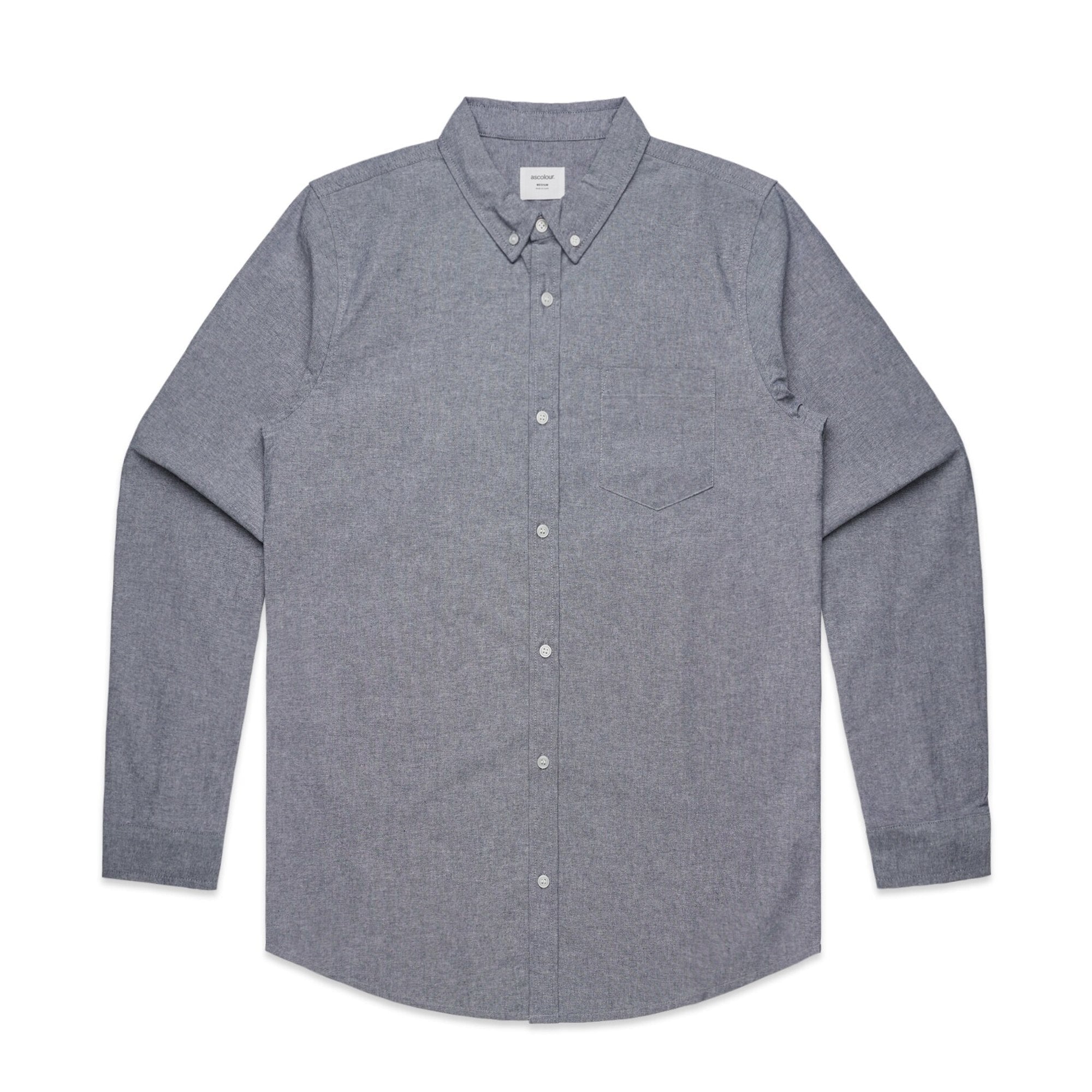 Men's Chambray Button Down | Arena Custom Blanks - Arena Prints - 