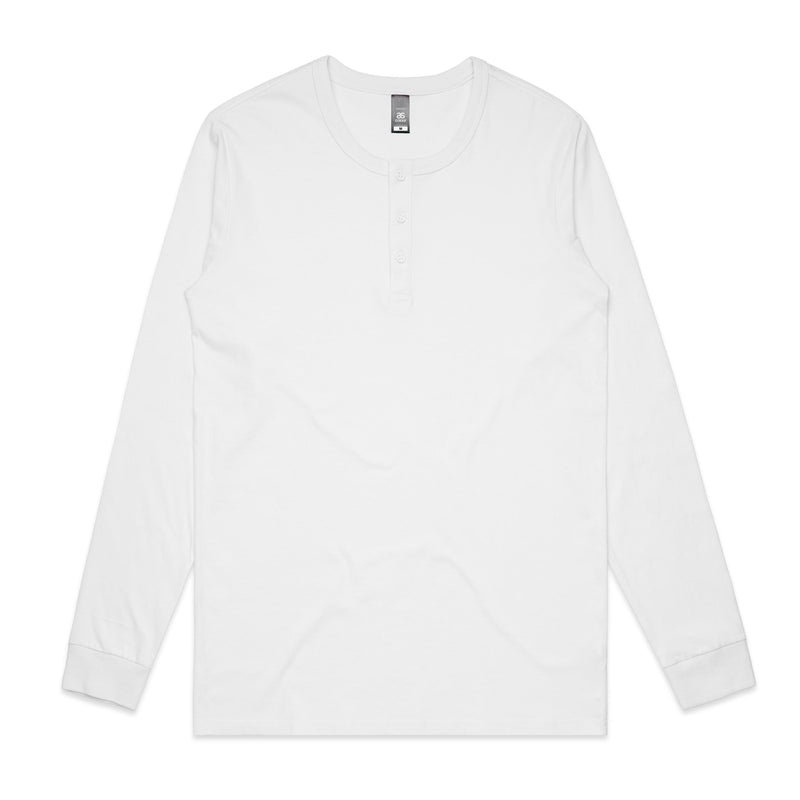 Men's Button Long Sleeve Tee | Custom Blanks - Arena Prints - Arena Apparel