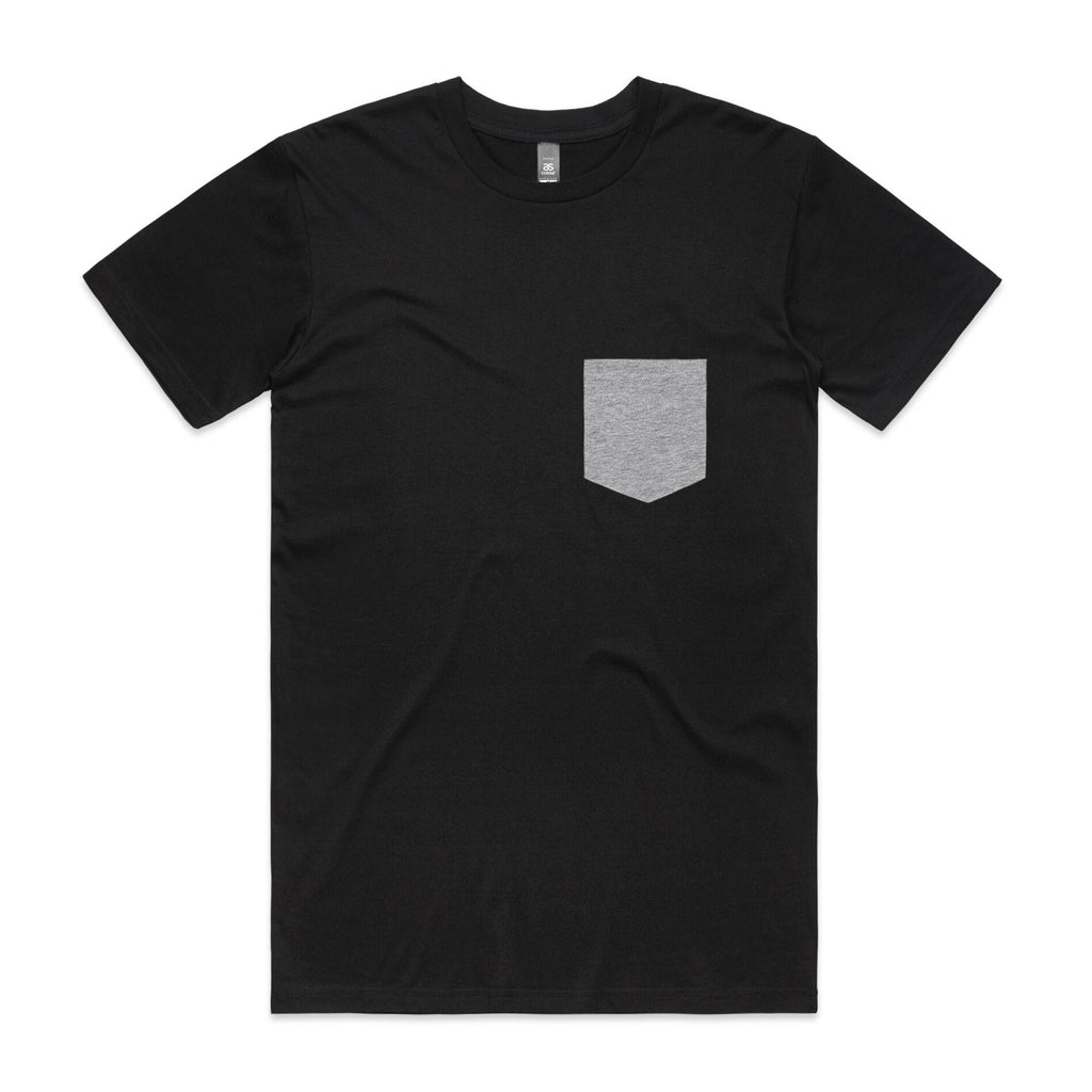 Men's Staple Pocket Tee Shirt | Custom Blanks - Band Merch and On-Demand Designer Shirts