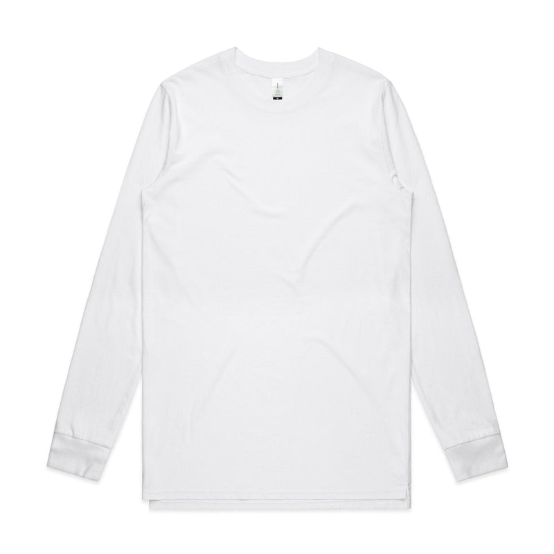 Men's Organic Long Sleeve Tee Shirt | Custom Blanks - Band Merch and On-Demand Designer Shirts