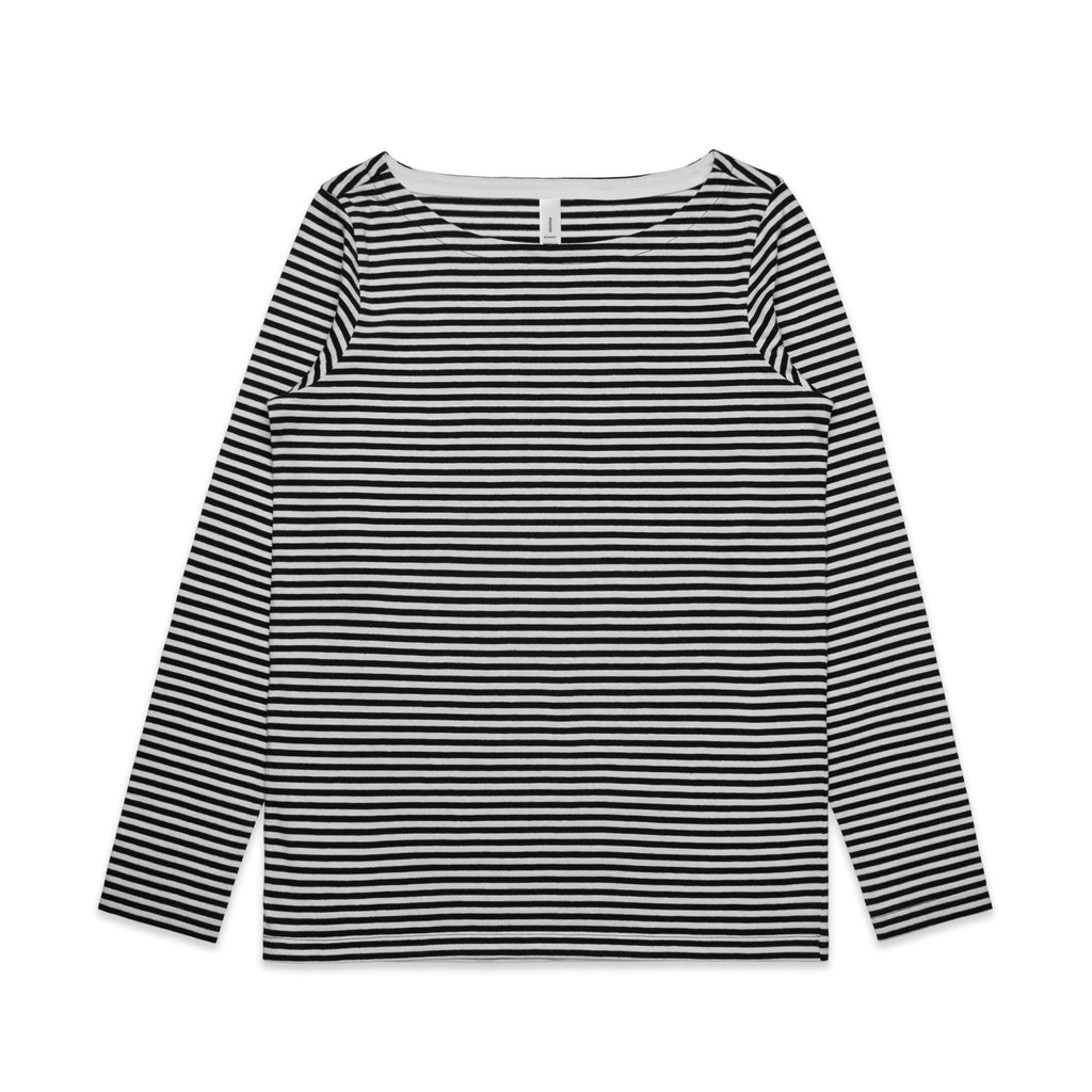 Womens' Long Sleeve Bowery Tee Shirt | Custom Blanks - Band Merch and On-Demand Designer Shirts