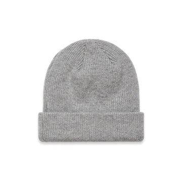 Knit Beanie | Arena Custom Blanks - Arena Prints - Front - Athletic Heather - Grey