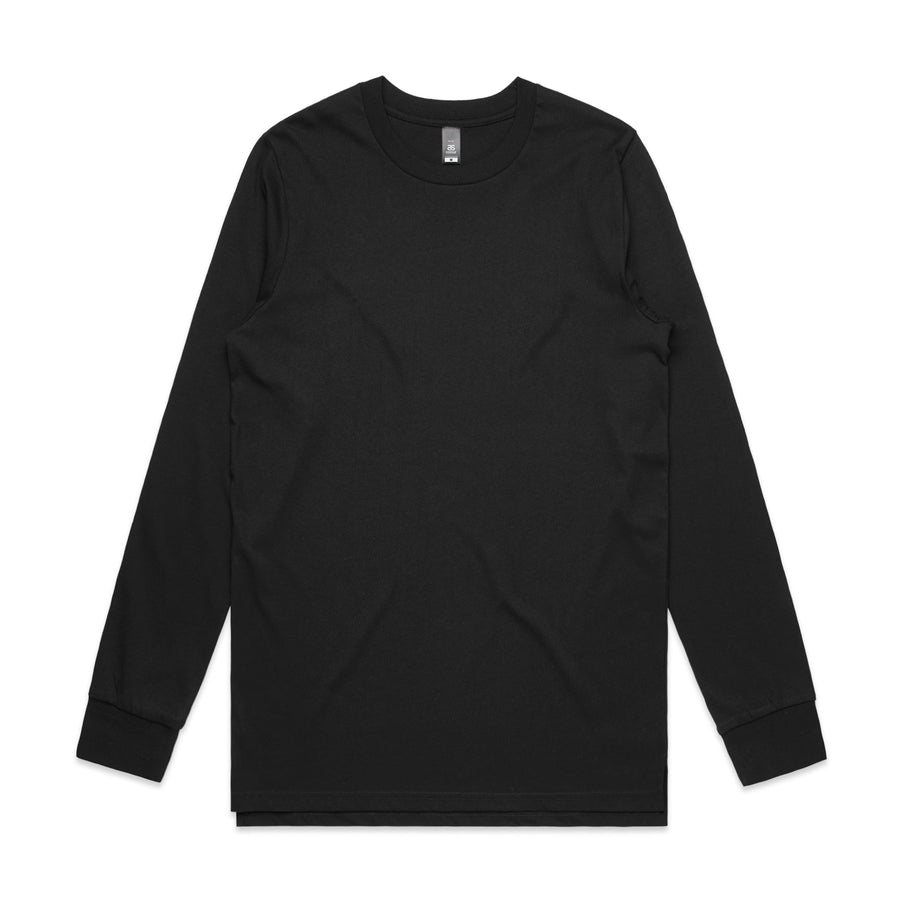Men's Base Long Sleeve Shirt | Arena Custom Blanks - Arena Prints - Front - Black