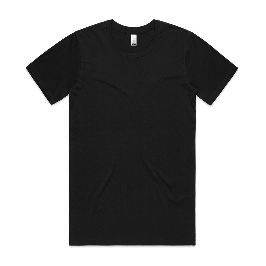 Men's Organic Tee | Arena Custom Blanks - Arena Prints - Front - Black