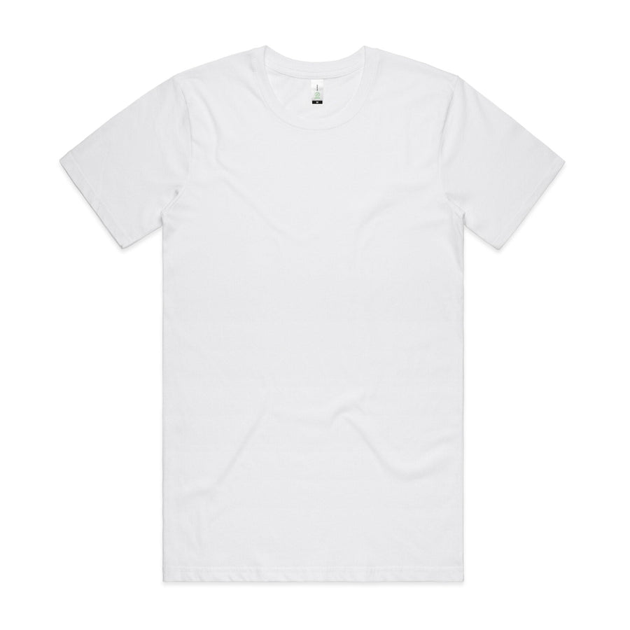 Men's Organic Tee | Arena Custom Blanks - Arena Prints - Front - White 