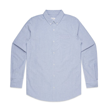 Men's Oxford Button Down | Arena Custom Blanks - Arena Prints - Front - Light Blue