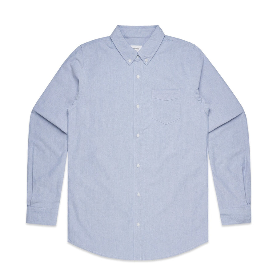Men's Oxford Button Down | Arena Custom Blanks - Arena Prints - Front - Light Blue