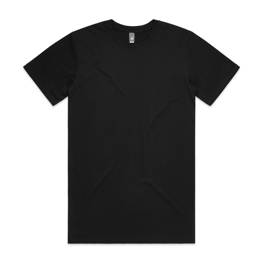 Men's Staple Plus Tee Shirt |  Arena Custom Blanks - Arena Prints - Front - Black