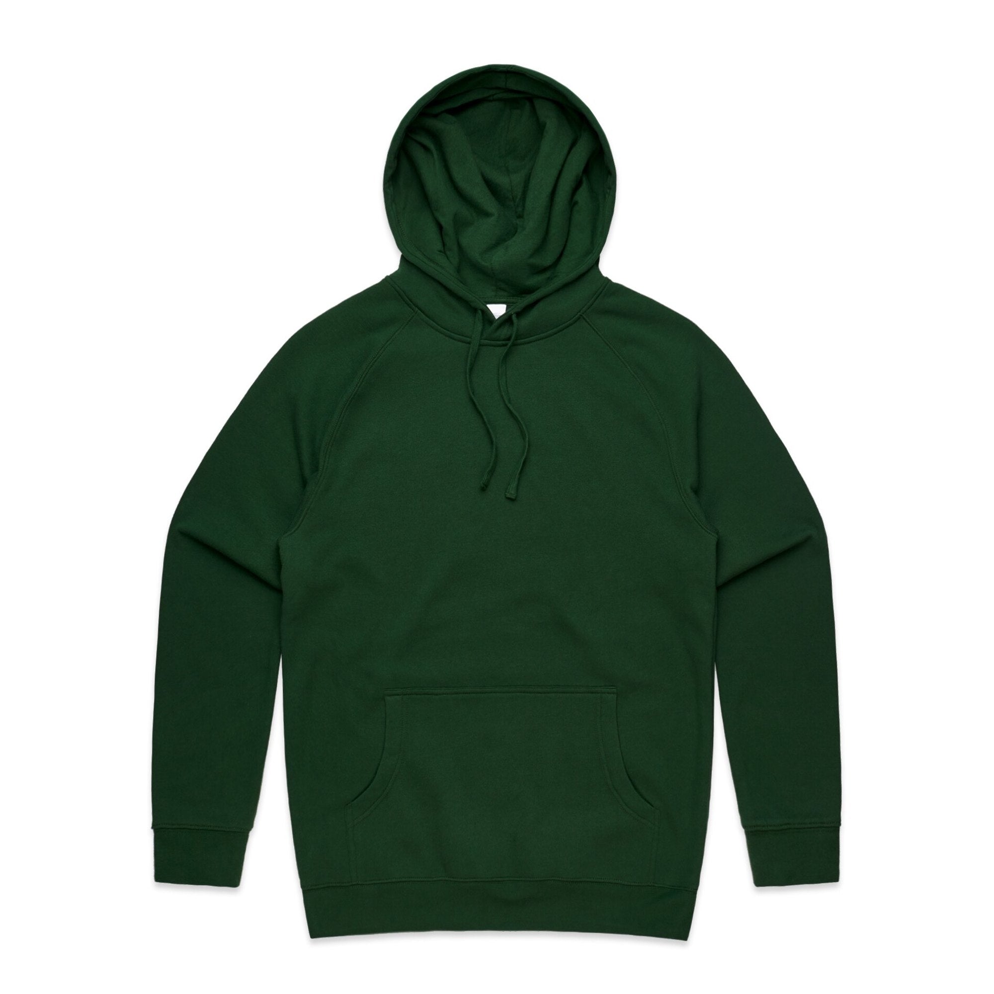 Men's Supply Pullover Hoodie |  Arena Custom Blanks - Arena Prints - Front - Forest Green - Green