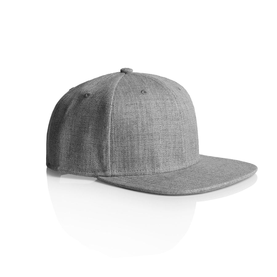 Stock Cap | Arena Custom Blanks - Arena Prints - Angle - Athletic Heather - Grey