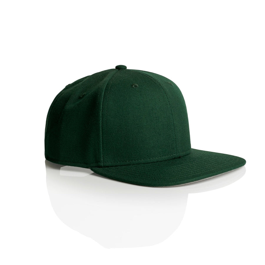 Stock Cap | Arena Custom Blanks - Arena Prints - Angle - Forest Green - Green