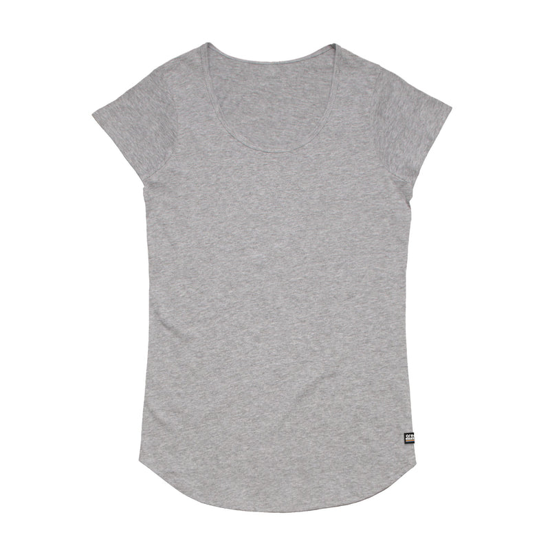 Women's Mali Curved Hem Tee Shirt | Arena Custom Blanks - Arena Prints - 
