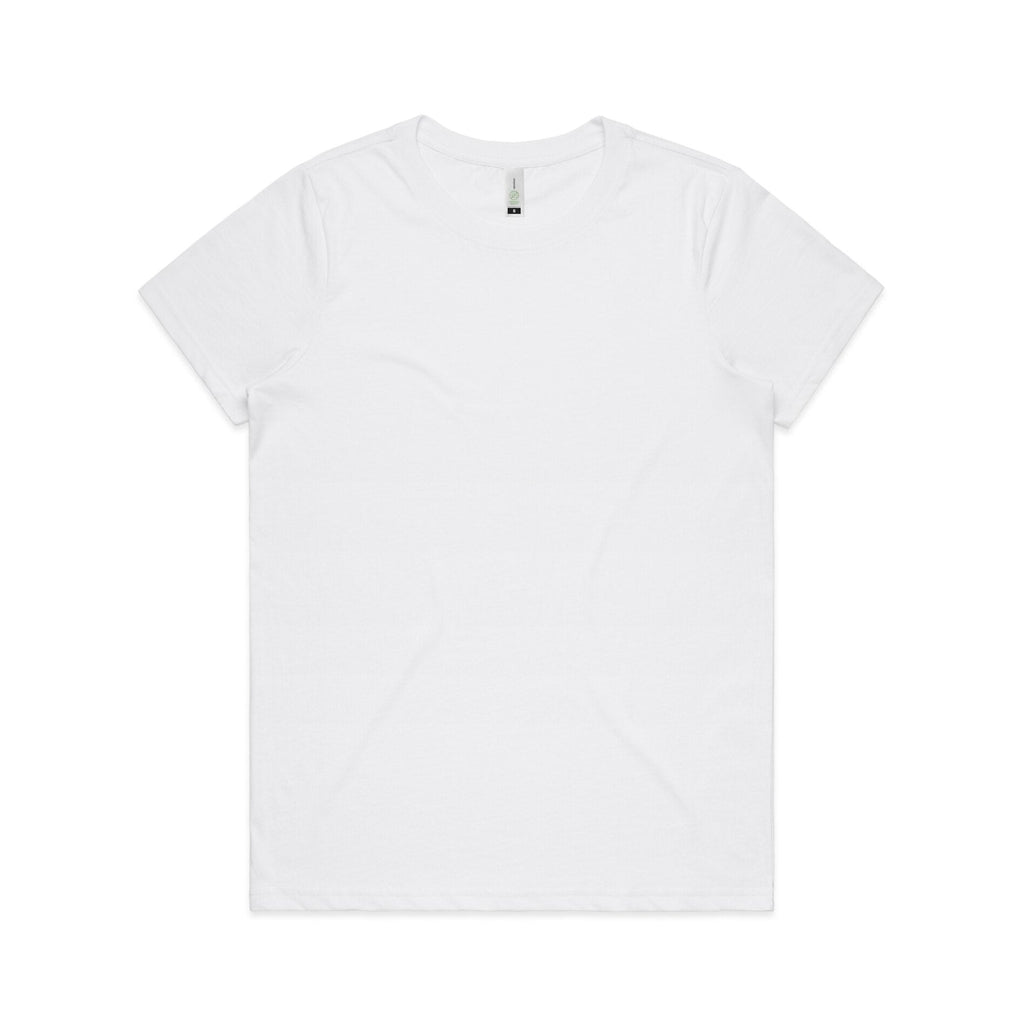 Women's Maple Organic Tee Shirt | Custom Blanks - Band Merch and On-Demand Designer Shirts