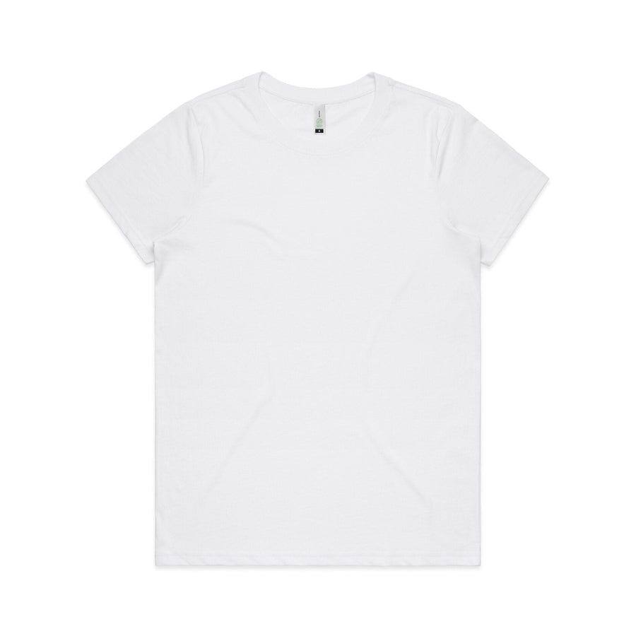 Women's Maple Organic Tee Shirt |Arena Custom Blanks - Arena Prints - 