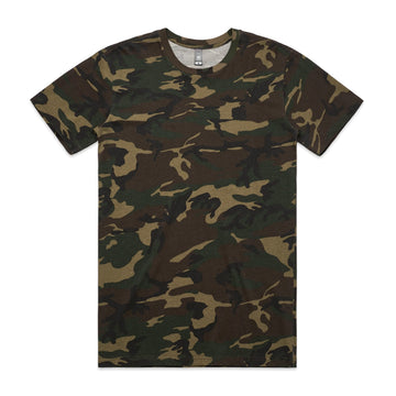 Men's Staple Camo Tee Shirt | Arena Custom Blanks - Arena Prints - 